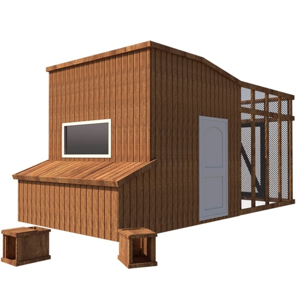 Chicken Coop Plans - Picture 2 of 4